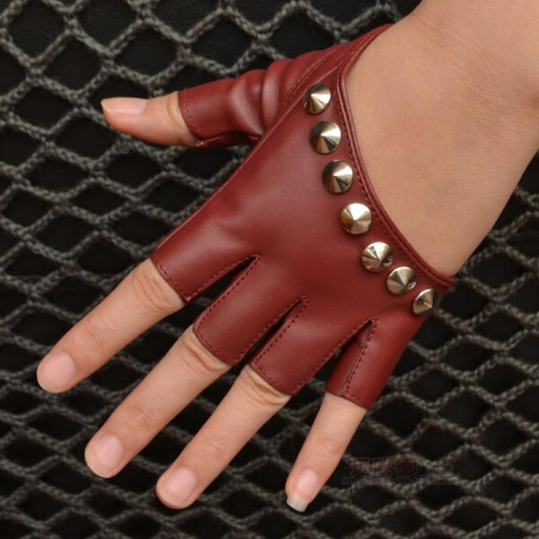 night Dance Studded Half Finger And Half Palm Performance - Image 8