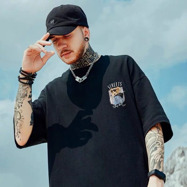 Street Hip-hop Short-sleeved T-shirt - Image 8