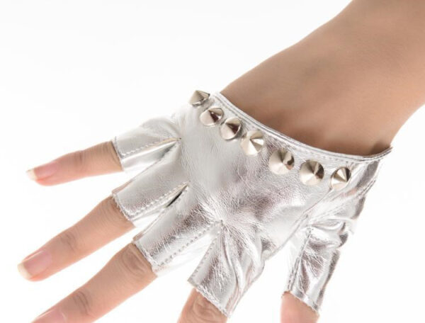 night Dance Studded Half Finger And Half Palm Performance - Image 6