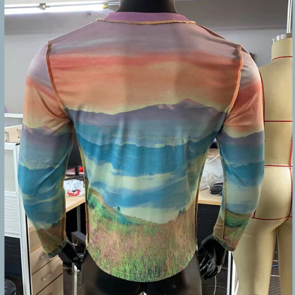 Turtleneck Long Sleeve Sunshine Bottoming Shirt - Image 2