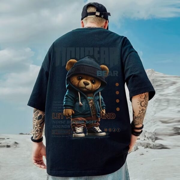 Plus Size Loose Hip Hop Short Sleeve - Image 2