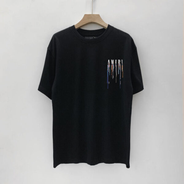 High Street Round Neck AMIRI Short Sleeve T-shirt - Image 2
