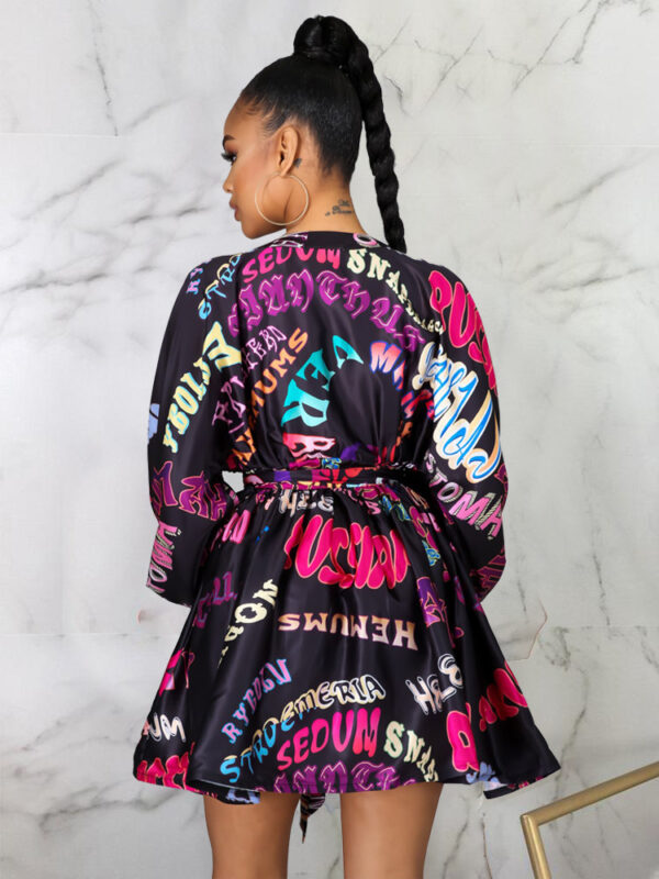 Festival print dress - Image 4