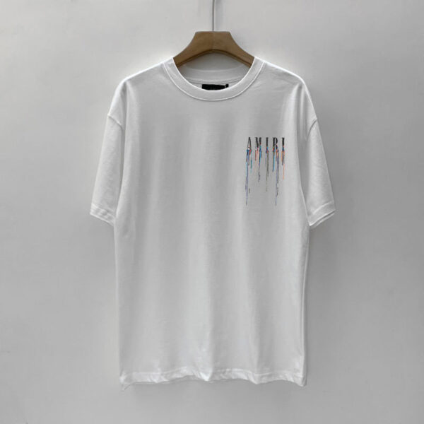 High Street Round Neck AMIRI Short Sleeve T-shirt - Image 5