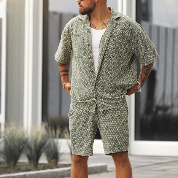 Men's Lapel Loose Two-Piece Suit
