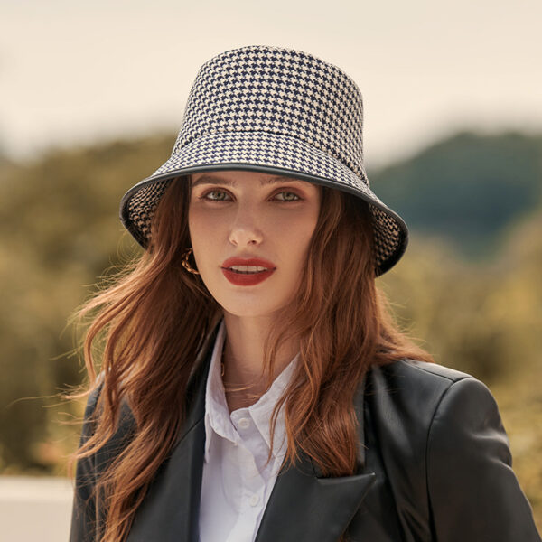 Cloth Female Bucket British Fashion Fisherman Hat - Image 3