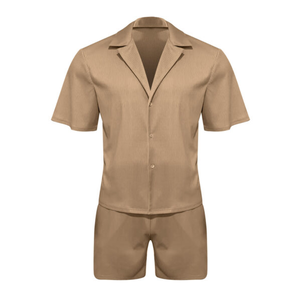 Men's Suit Stripe Two Piece Suit - Image 4