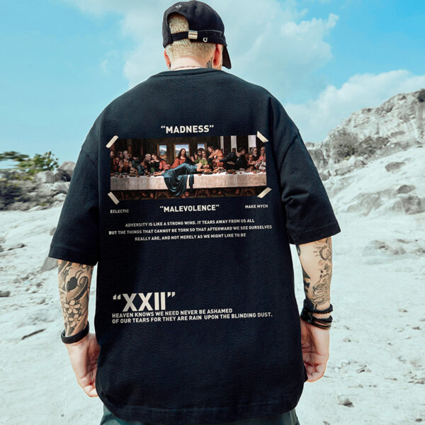 Short Sleeve T-shirt Trendy Half Sleeve - Image 3