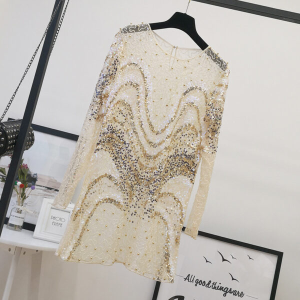 Fashion Sequin Beaded Top For Women - Image 2