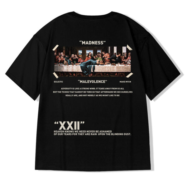 Short Sleeve T-shirt Trendy Half Sleeve - Image 7