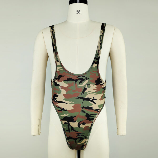 Camouflage Printing Body-shaping Corsets