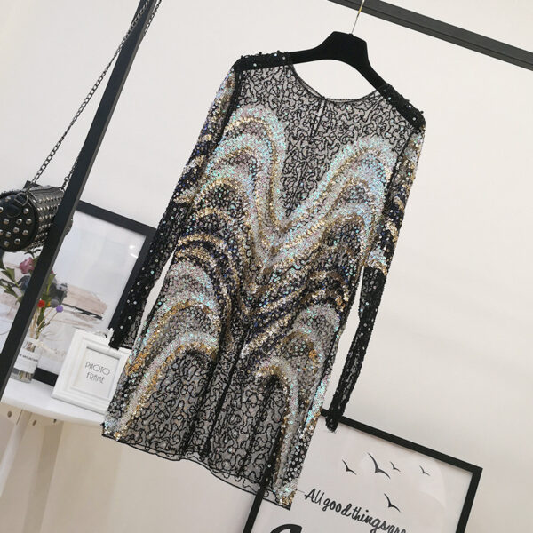 Fashion Sequin Beaded Top For Women - Image 4