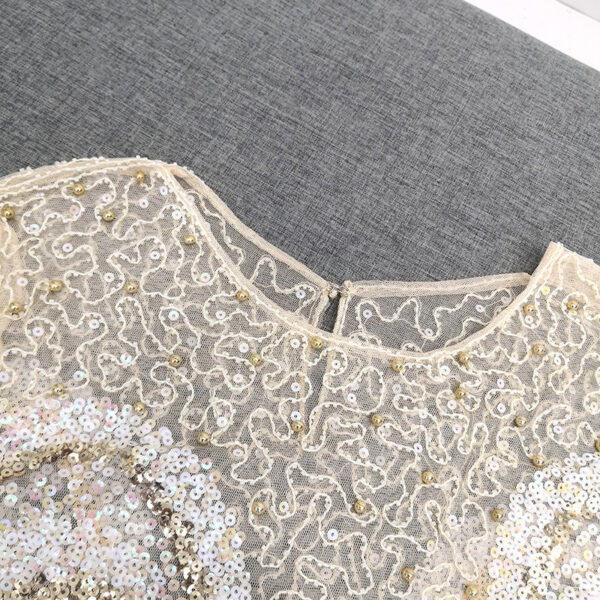Fashion Sequin Beaded Top For Women - Image 5