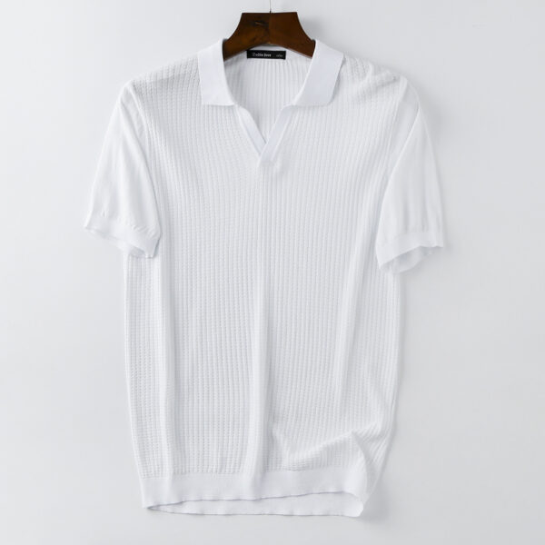 Lightweight Breathable Elastic Short Sleeves - Image 3