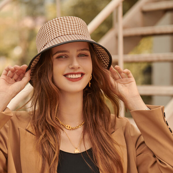 Cloth Female Bucket British Fashion Fisherman Hat - Image 2