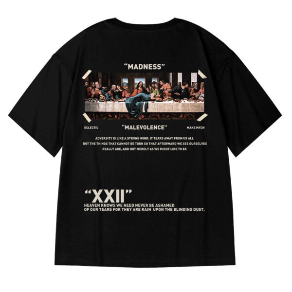 Short Sleeve T-shirt Trendy Half Sleeve - Image 2