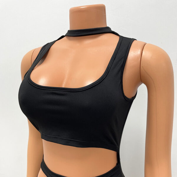 Sleeveless Mini Skirt Dress - Image 2