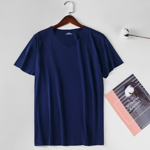 Thin Ice Silk Seamless Short Sleeve T-shirt - Image 7