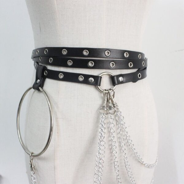 Concave Shape Waist Chain Casual Belt Chain - Image 5
