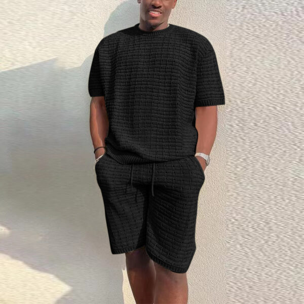 Short Sleeve Shorts Men's Suits - Image 9