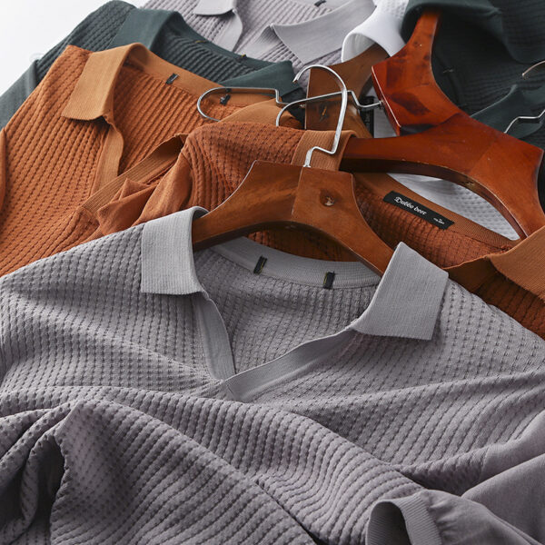 Lightweight Breathable Elastic Short Sleeves - Image 5