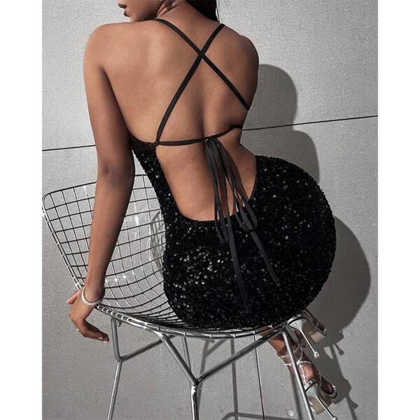 Sequined Party Dress - Image 2