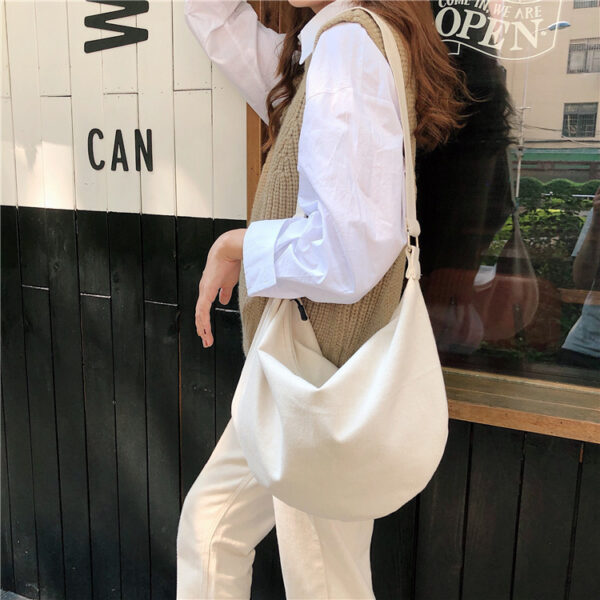 Large Capacity Shoulder Semicircle Bag - Image 4
