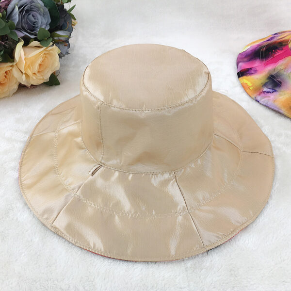 Full Color Foldable Festival Cloth Hat - Image 3