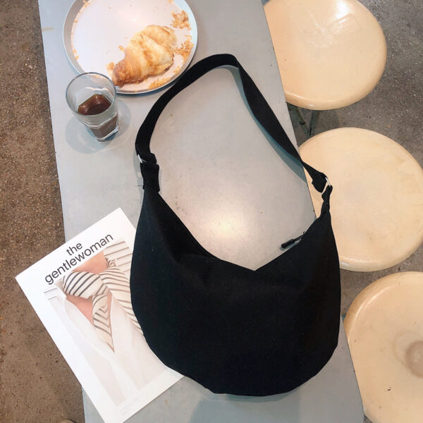 Large Capacity Shoulder Semicircle Bag - Image 5