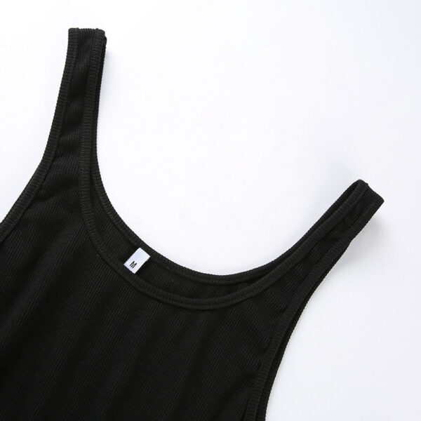 Hot Girl Midriff Outfit Jumpsuit, Solid Colour - Image 9