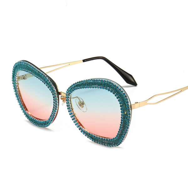 Ladies Gorgeous Diamond Sunglasses - Image 2