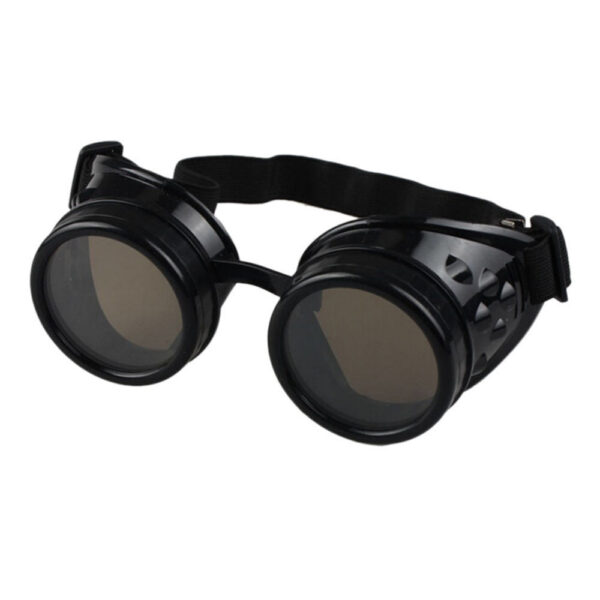 Black Rave Goggles Classic Style - Image 2