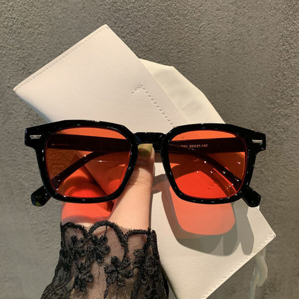 Sunglasses Fashion Personality Rice Nail Square