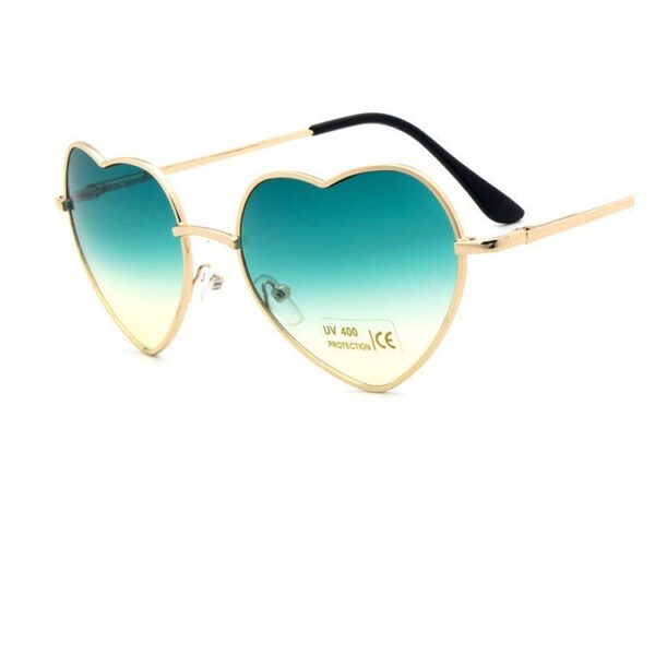 Retro Colour Gradient Love Sunglasses - Image 7