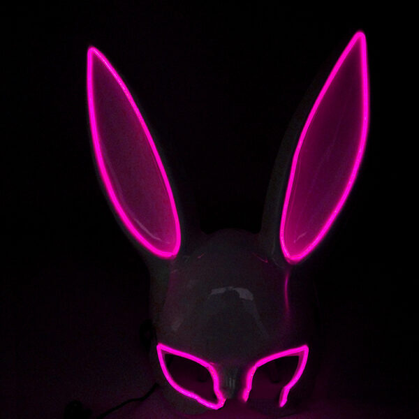 Rabbit half face glow headgear - Image 6