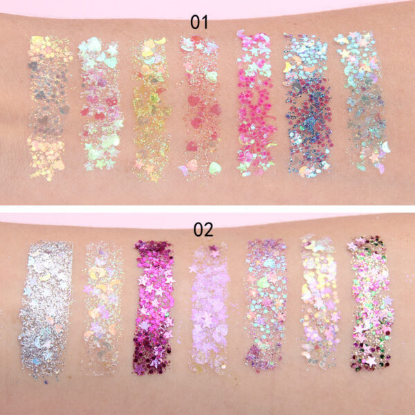 Shimmer Pigment Glitter Sequin Gel Cream - Image 7
