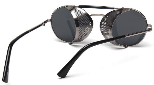 Light brown Retro-Punk Sunglasses - Image 2