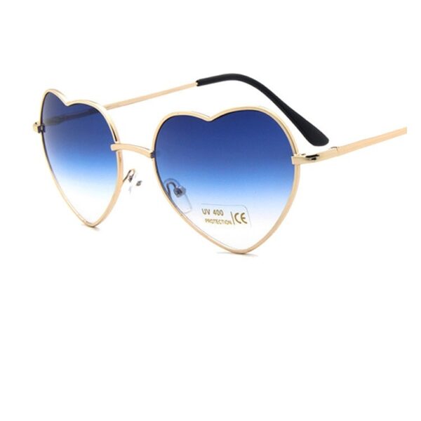 Retro Colour Gradient Love Sunglasses - Image 5