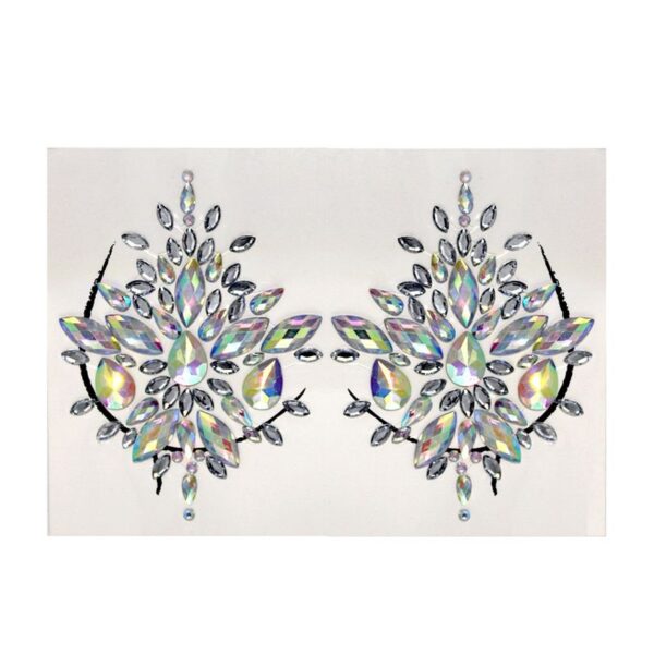 Crystal Adhesive Nipple Pasties - Image 2