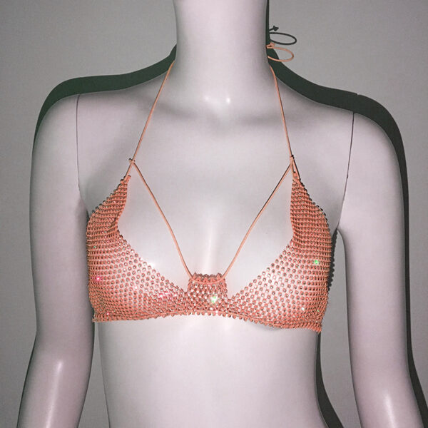 Rave Outfit Rhinestone Spaghetti Style - Image 7
