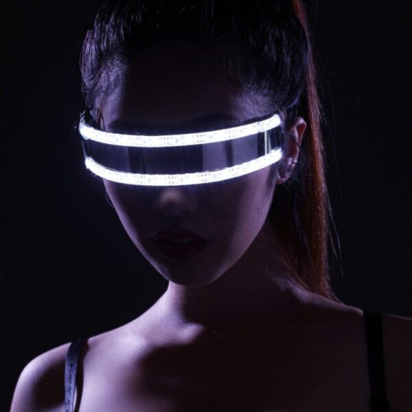 LED Futuristic Style Glasses