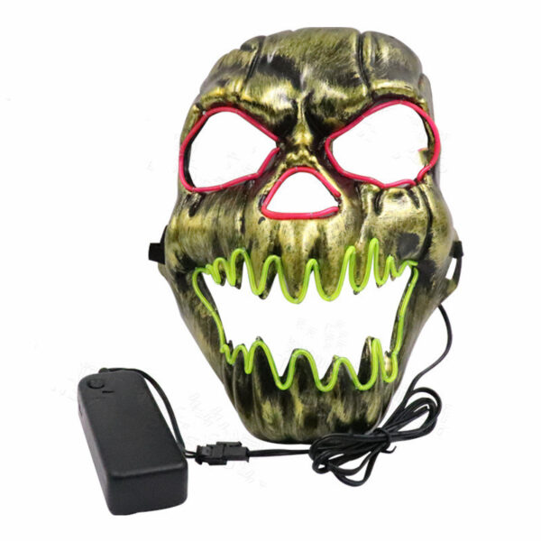 Scary Face LED Glow Mask - Image 2