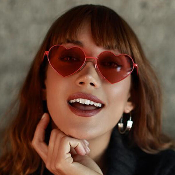 Retro Colour Gradient Love Sunglasses