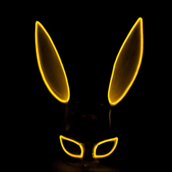 Rabbit half face glow headgear - Image 10