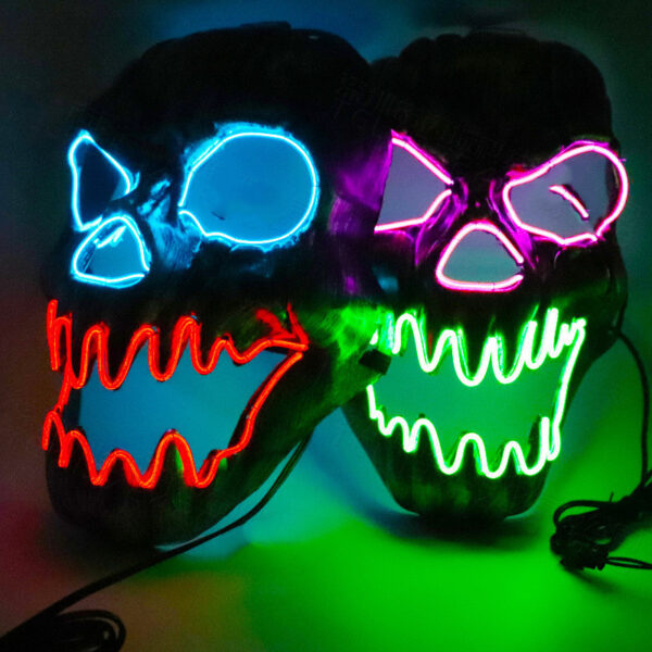 Scary Face LED Glow Mask - Image 3