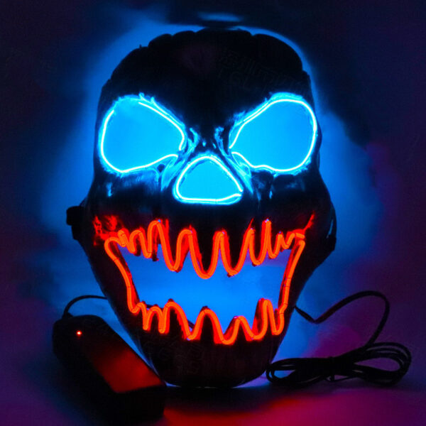 Scary Face LED Glow Mask - Image 5
