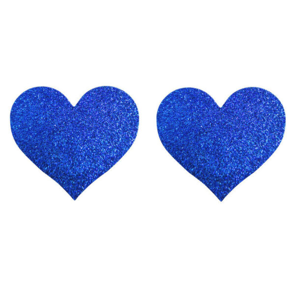 Glitter Heart Self-Adhesive Nipple Covers - Image 3