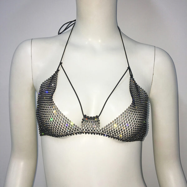 Rave Outfit Rhinestone Spaghetti Style - Image 3