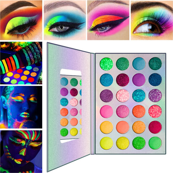 24-Color Glow Eyeshadow Palette - Image 4