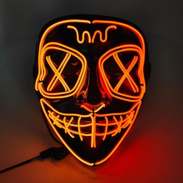 EL Horror Full Face Glow Mask - Image 5